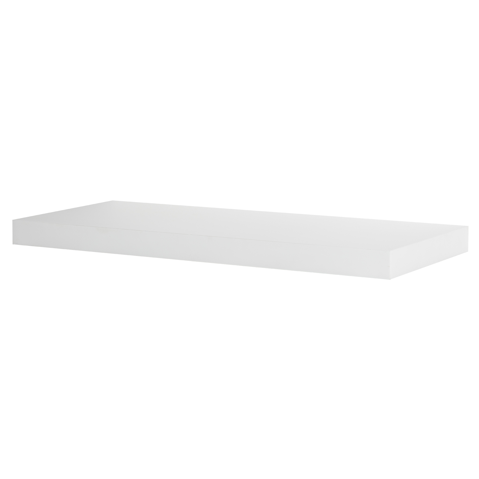 Deidentified Matte White Floating Wall Shelf 600 x 300 x 15mm RRP £9.99